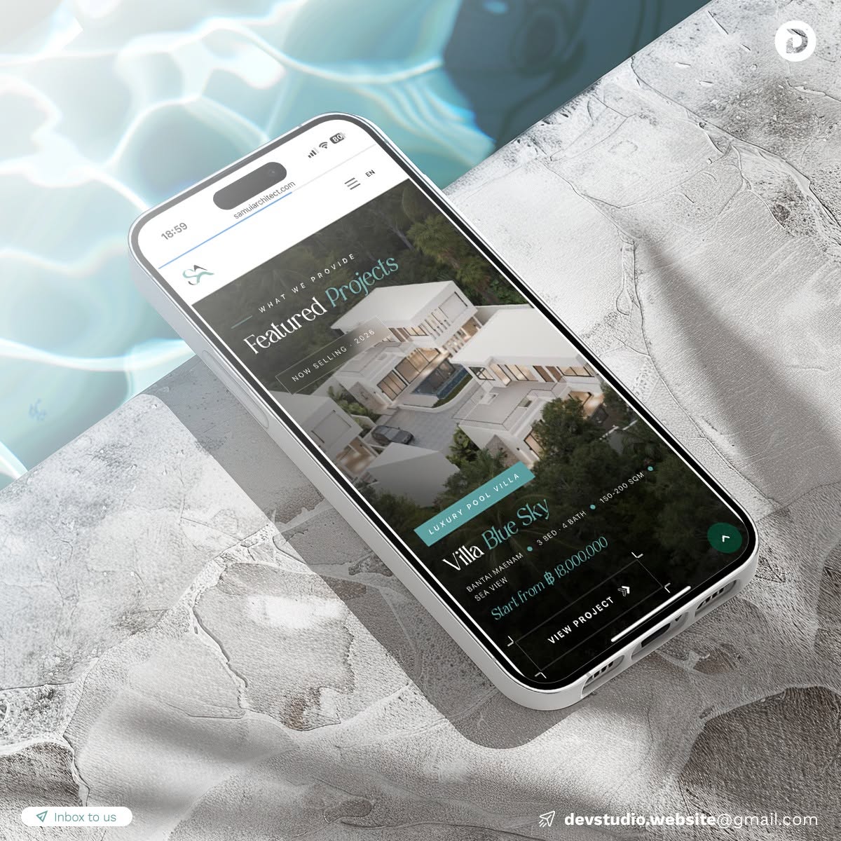 Samui Architect mobile experience