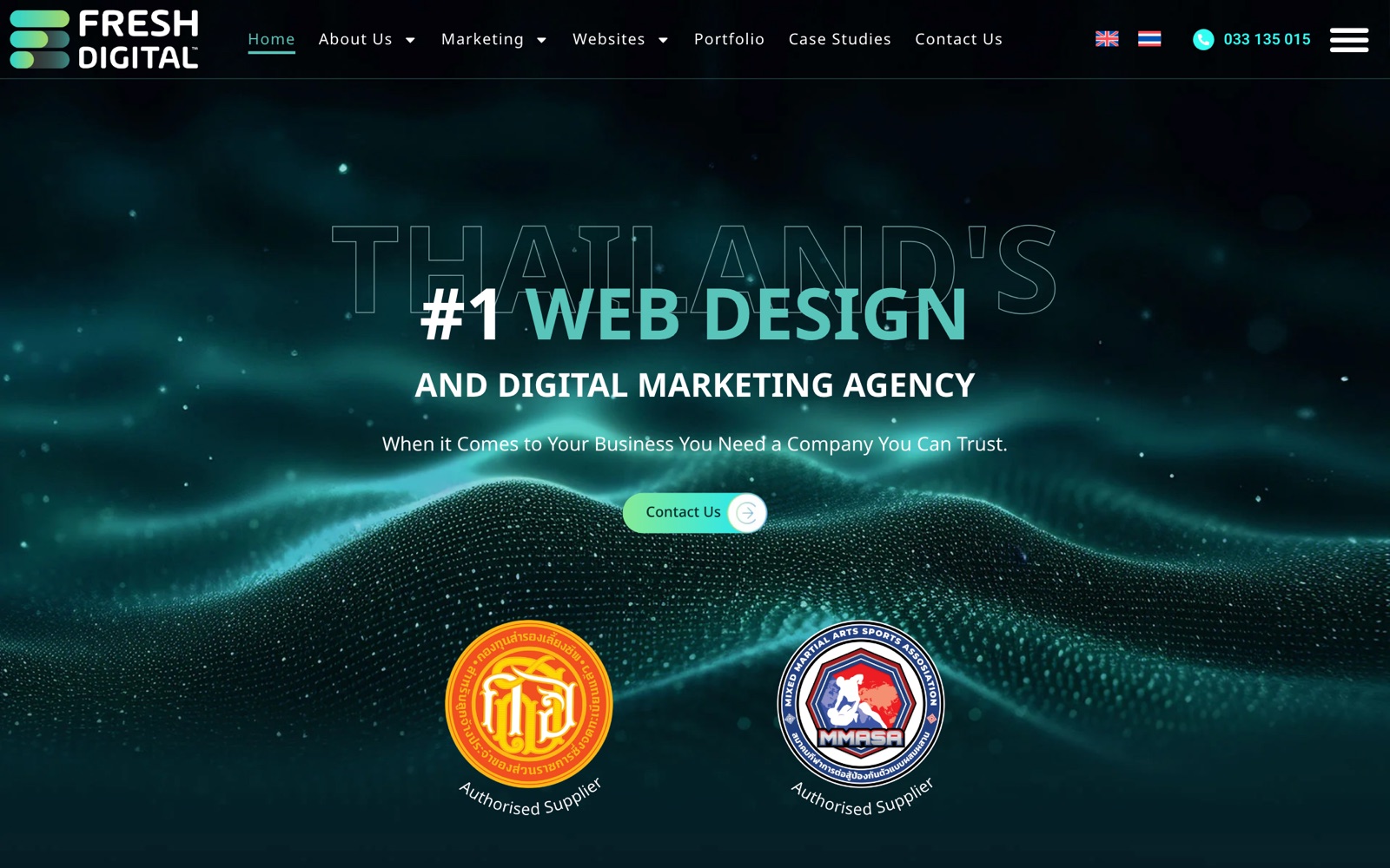 Fresh Digital website and rebrand